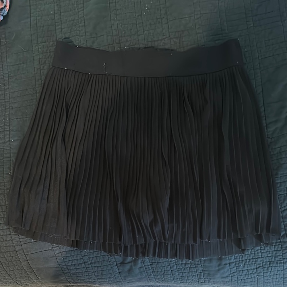 black athletic skirt